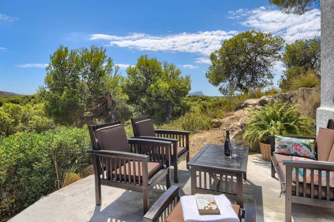 Stunning Mountain View Bungalow In Moraira Teulada Ngoại thất bức ảnh